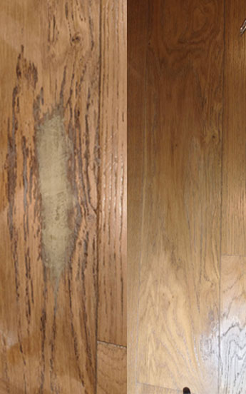 Wood Grain Floor Repair
